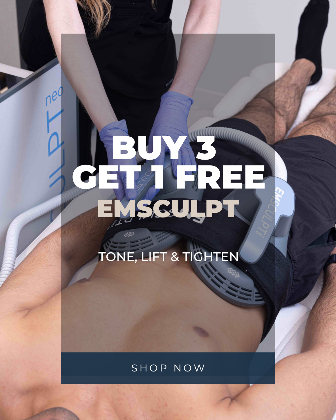 EMSculpt: Buy 3 & Get 1 Free
